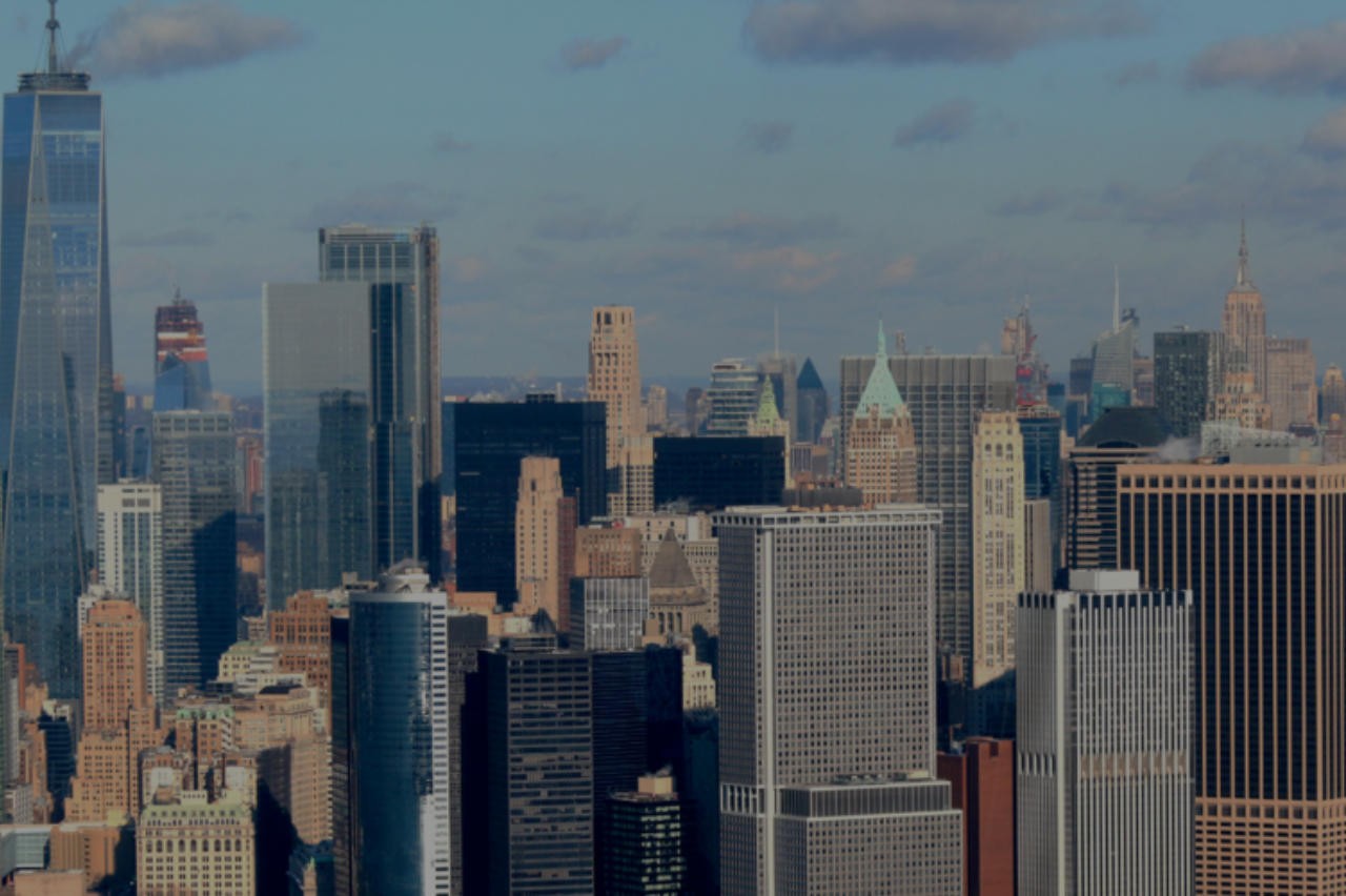 Nyc skyscrapers skyline